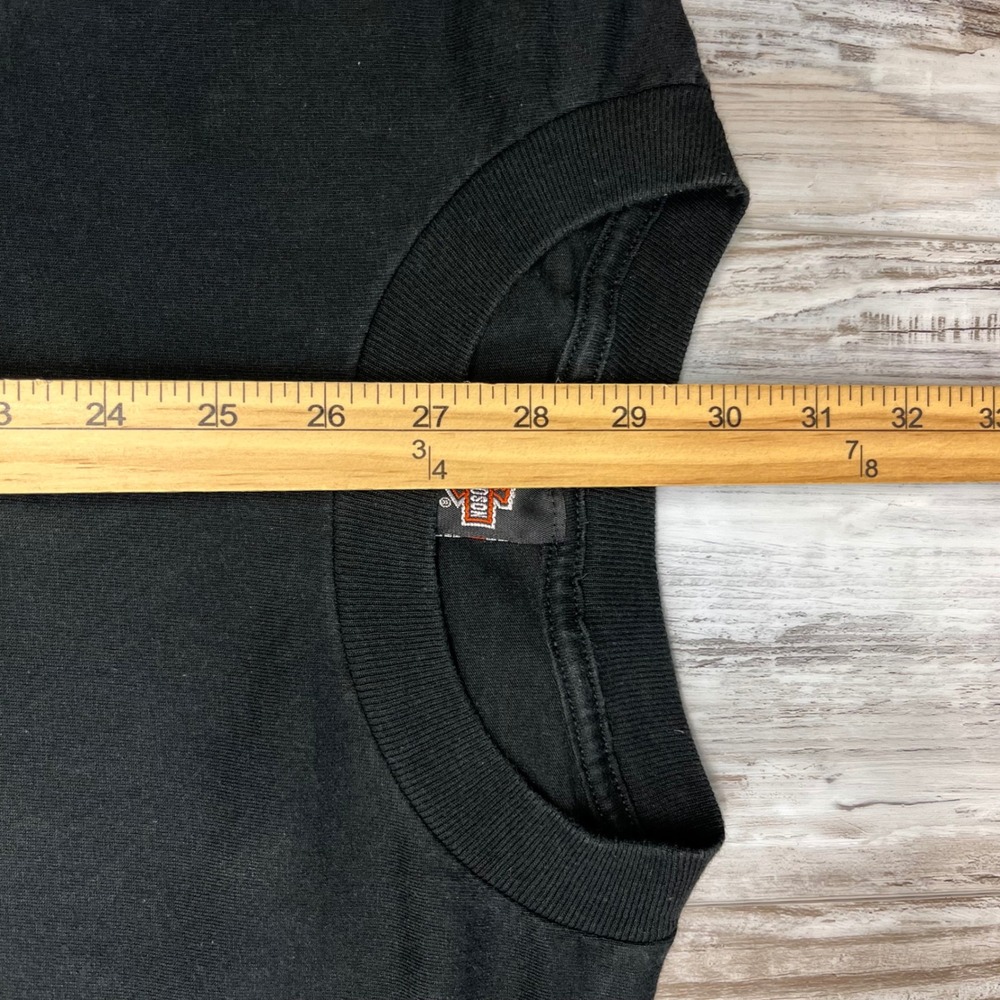 Vintage 1996 Harley-Davidson Maui Hawaii T-Shirt Black Mens Lg. Harley Paradise - Picture 8 of 8